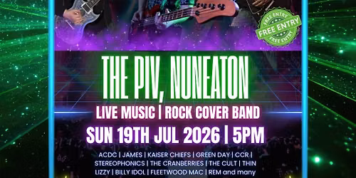 Led by Miss Fortune live at The Piv, Nuneaton
