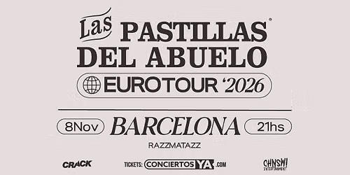 Las Pastillas del Abuelo en Barcelona