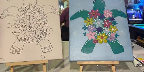 Blooming Beneath the Sea: Candle Pouring and Painting Event