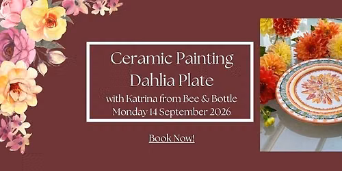Ceramic Painting with Katrina from Bea & Bottle