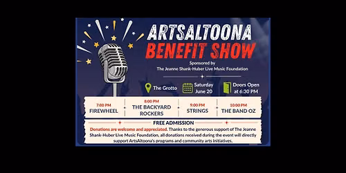 Benefit Show with Oz, Strings, The Backyard Rockers and Firewheel