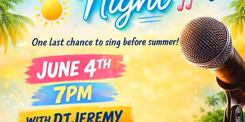 Karaoke Night with DJ Jeremy 