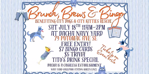 Brunch, Brews & Bingo- Benifiting CDCK