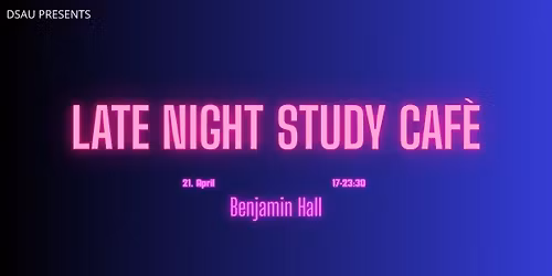 Late Night Study Caf\u00e9