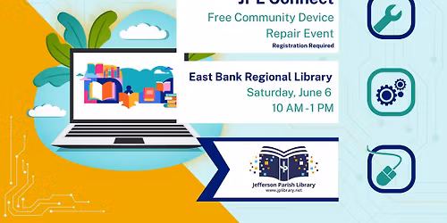JPL Connect: Free Community Device Repair (Registration Required)