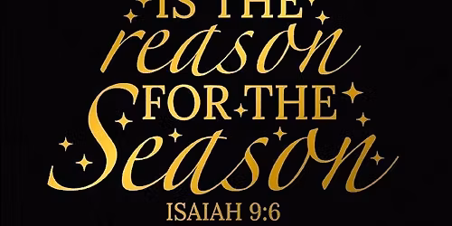 Jesus is the Reason for this Giving Holiday Season Drop off Donations