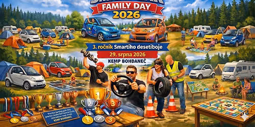 SMART CAR FAMILY DAY 2026 - L\u00c1ZN\u011a BOHDANE\u010c