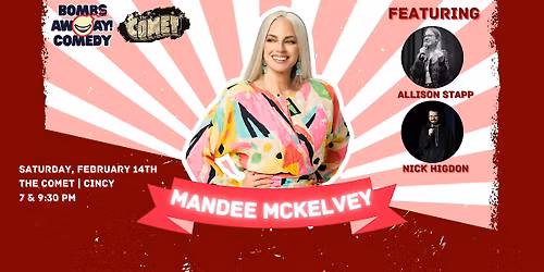 Comedy At The Comet | MANDEE MCKELVEY