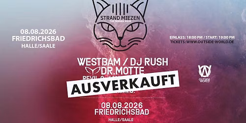 STRAND MIEZEN - The Seaside Rave - AUSVERKAUFT