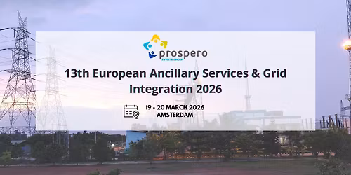 13th European Ancillary Services & Grid Integration 2026