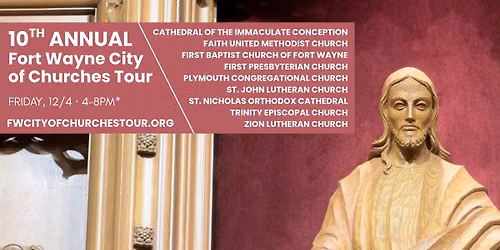 10th Annual City of Churches Tour
