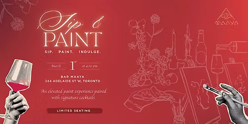 Sip & Paint | Sundays at Maaya