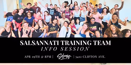 Salsannati Training Team Information Session - Apr 29th!