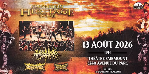 AngelMaker + Ingested + Disfiguring The Goddess | Montr\u00e9al