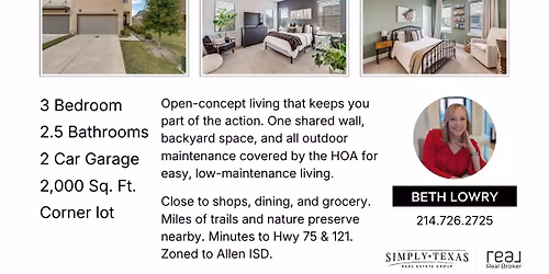 Open House - 1072 Maverick Dr, Allen