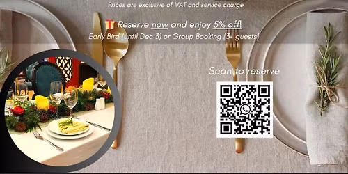 \ud83c\udf84 CHRISTMAS CANDLE-DINNER @ Cozy Savvy Hoi An