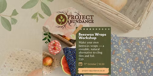 Beeswax Wraps Workshop