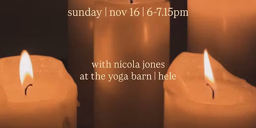 Candle-lit Sound Bath