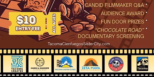 World Chocolate Day 2026 - Micro Film Fest in Tacoma, WA ($10 per person)
