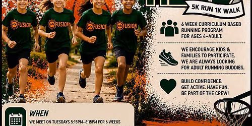 Kids Crew Running Club-Run with the Herd 5k