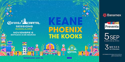 Corona Capital Sessions: Guadalajara