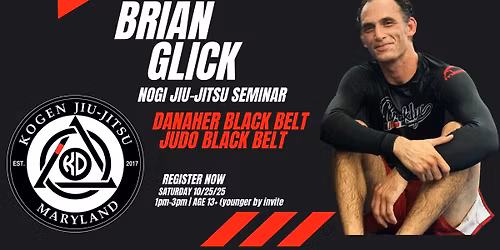 Brian Glick NoGi Jiu-Jitsu Seminar