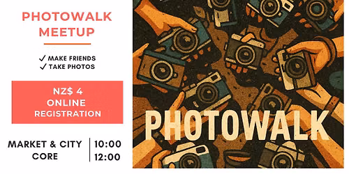 \ud83d\udcf8 Make friends & Photowalk Meetup ($4 - Registration is mandatory)