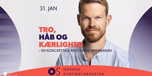 TRO, H\u00c5B OG K\u00c6RLIGHED \u2013 EN KONCERTTALK MED SVEND BRINKMANN