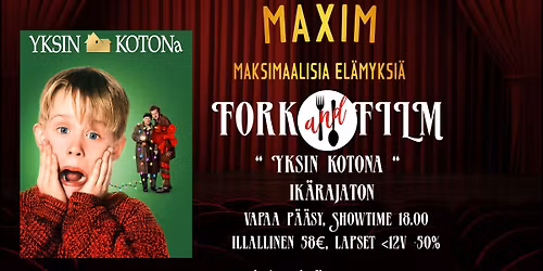 Fork & Film - Yksin kotona