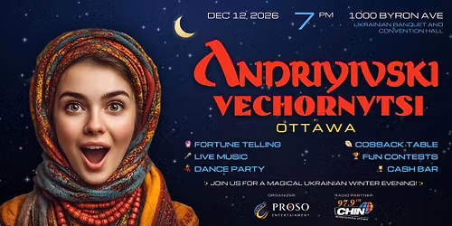 Andriyivski Vechornytsi in Ottawa