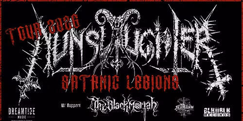 NUNSLAUGHTER (USA) + THE BLACK MORIAH (USA) | ANTWERP MUSIC CITY
