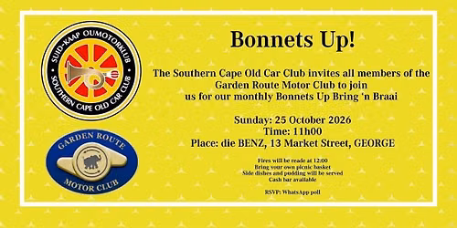 SCOCC BONNETS UP @ die BENZ