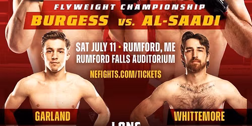 New England Fights at Cross Insurance Center