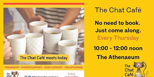 The Chat Caf\u00e9 - Every Thursday