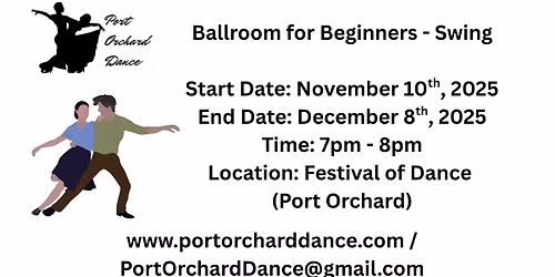 Ballroom for Beginners - Swing (Five Weeks)