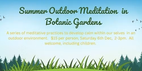 Summer Outdoor Meditation