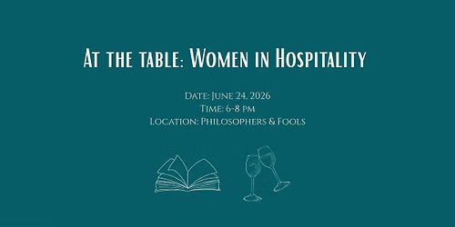 At The Table: Women in Hospitality