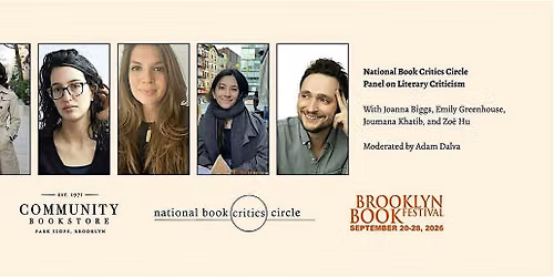 National Book Critics Circle Panel Discussion on Literary Criticism
