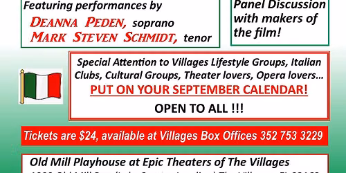 Viva Verdi! The Music never ends..