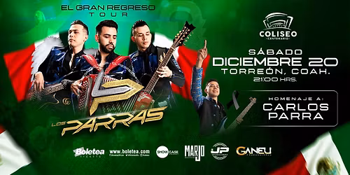 Los Parras en el Coliseo Centenario