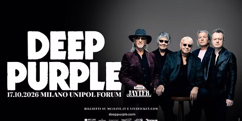 Deep Purple | Milano, Unipol Forum