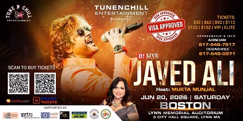 Soulful Javed Ali LIVE in BOSTON