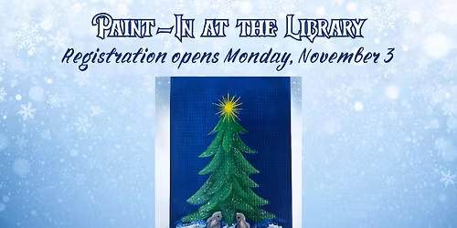 Paint-In at the Library