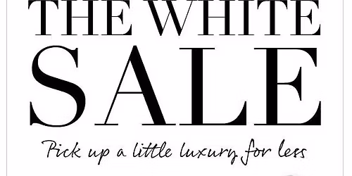 The White Sale on Black Friday