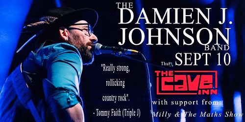 Damien J. Johnson (band) with guests Milly & The Maths Show