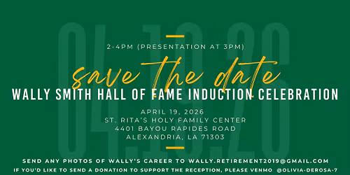 Coach Wally Smith Hall of Fame Induction Celebration