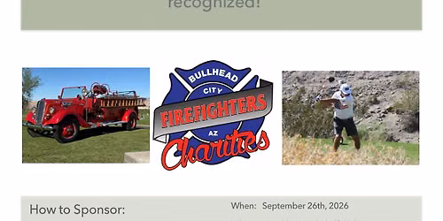 Second annual firefighters charities golf tournament 
