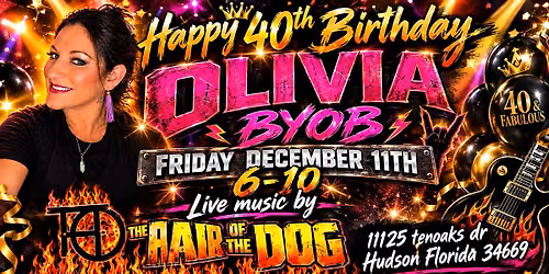 Olivia's 40th birthday party 