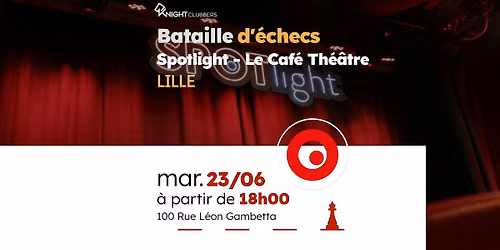 Rencontre d'\u00e9checs - Lille - Spotlight - Le Caf\u00e9 Th\u00e9\u00e2tre