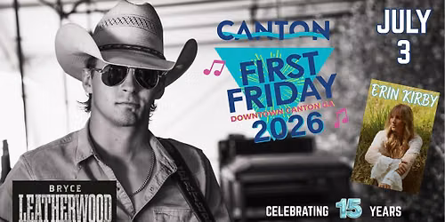 Downtown Canton GA First Friday with BRYCE LEATHERWOOD